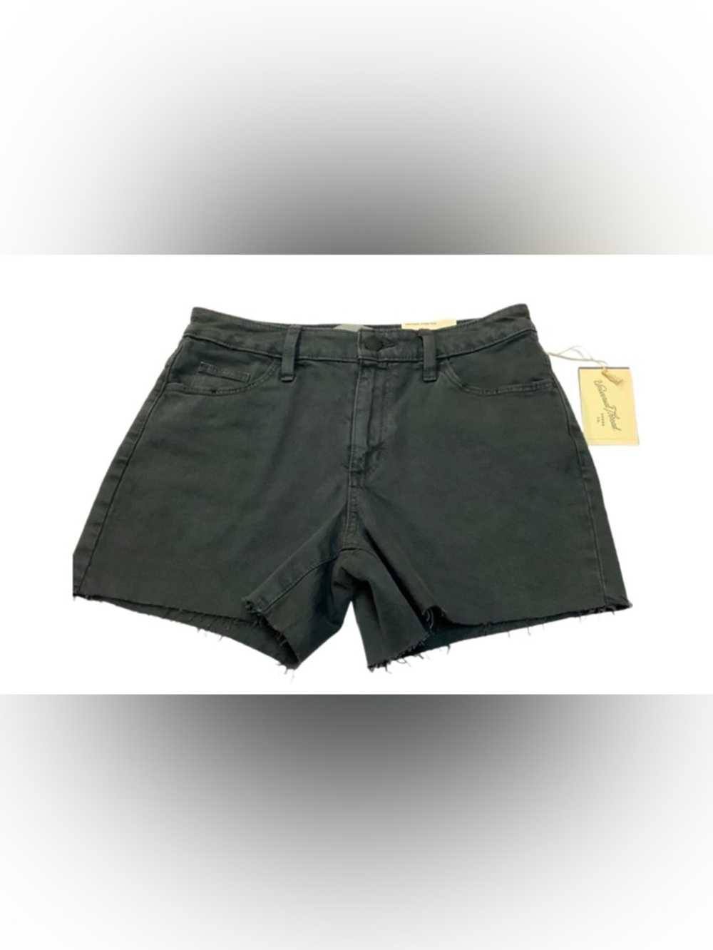 Universal Threads Vintage Midi Black jean shorts Size 2 NWT